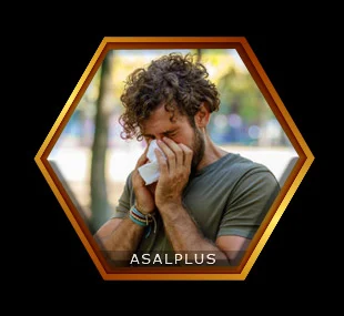 کاهش آلرژی و حساسیت بدن با عسل طبیعی عسل پلاس asalplus.com allergic rhinitis relief with honey